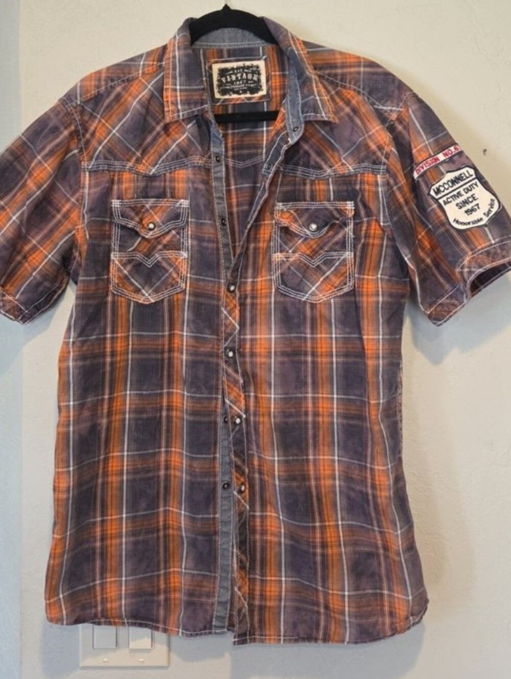 BKE Vintage 1967 Plaid Shirt Size L